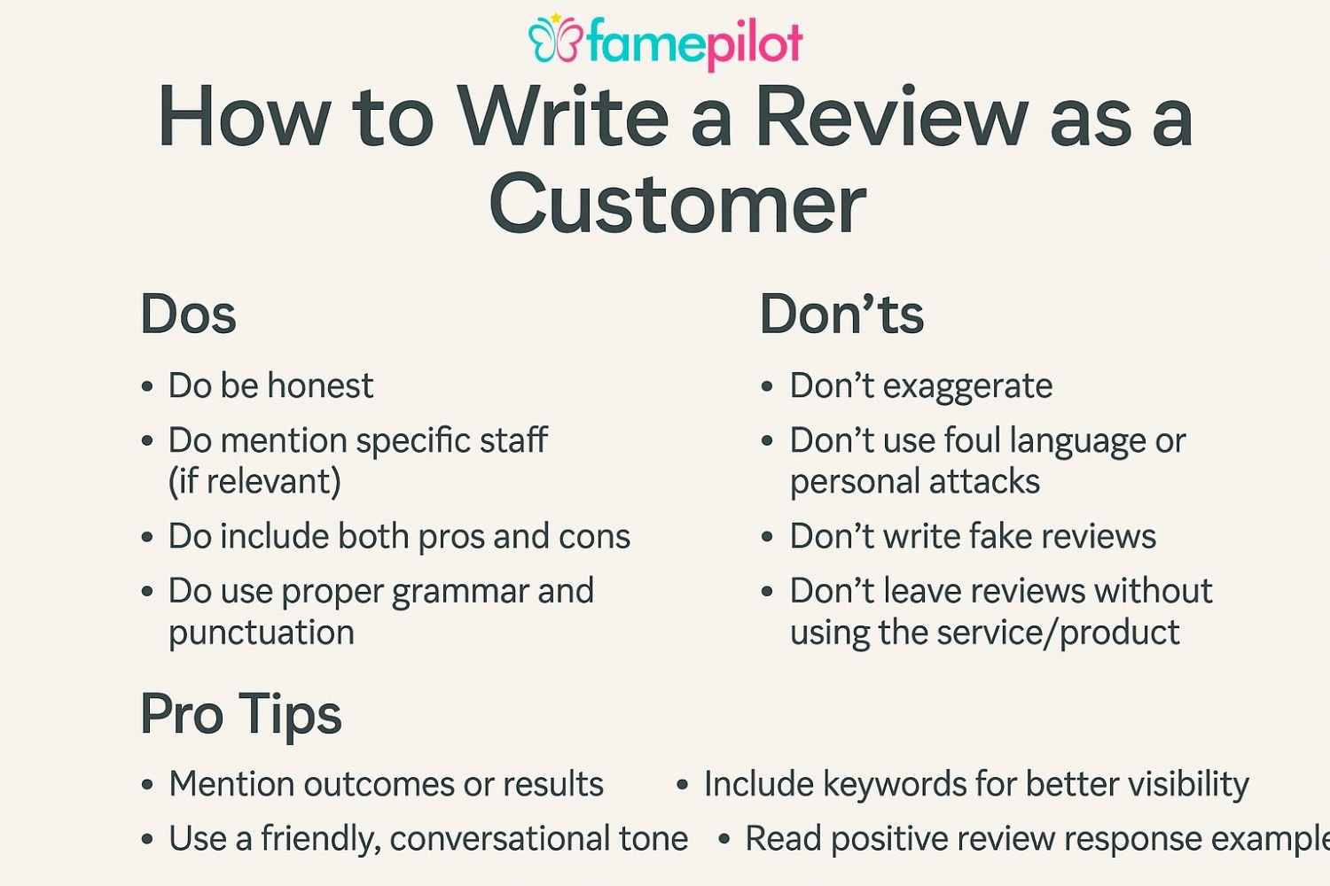 How to Write a Review as a Customer? Dos, Don’ts & Pro Tips