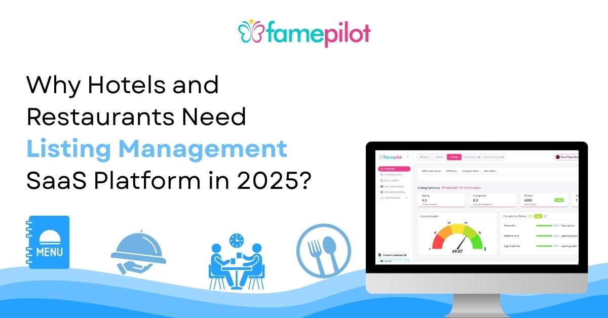Why Hotels and Restaurants Need a Listing Management SaaS Platform in 2025?