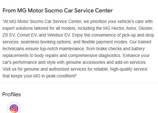 Role of COMPLETE Google Listings for Automobile Service Centers and Garages 7 - Famepilot Internet Private Ltd.