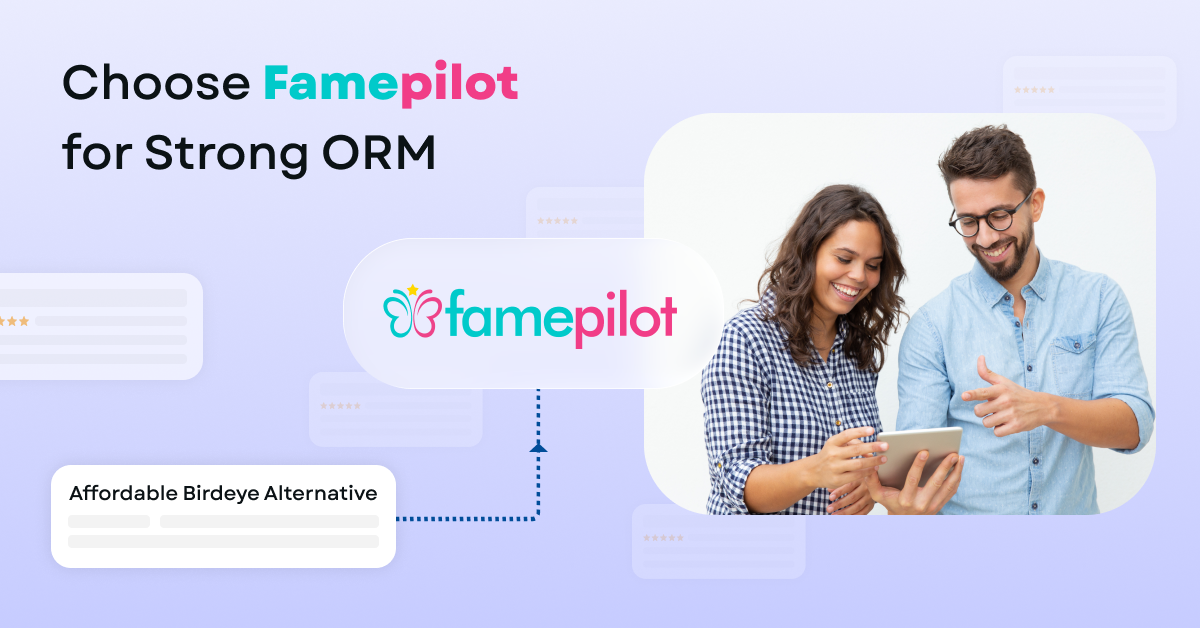 Choose Famepilot, Affordable Birdeye Alternative