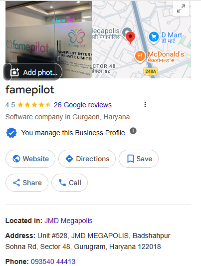 - Famepilot Internet Private Ltd.