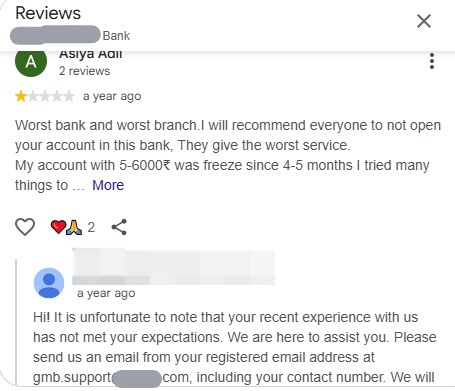 How Can Negative Google Reviews Impact a Bank Branch’s Local Visibility? 3 - Famepilot Internet Private Ltd.